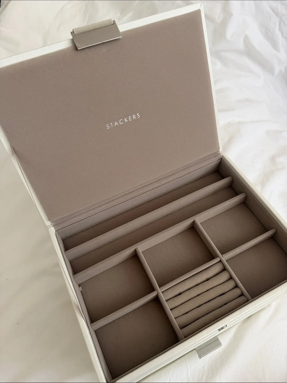 Stackers Jewelry Organizer in White